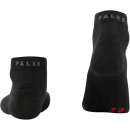 FALKE Damen Golfsocke GO2 Short Black, 35-36