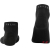 FALKE Damen Golfsocke GO2 Short Black, 35-36