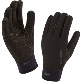 Sealskinz Performance Competition Damen Reithandschuhe Wasserdicht (Schwarz, Gr. L)